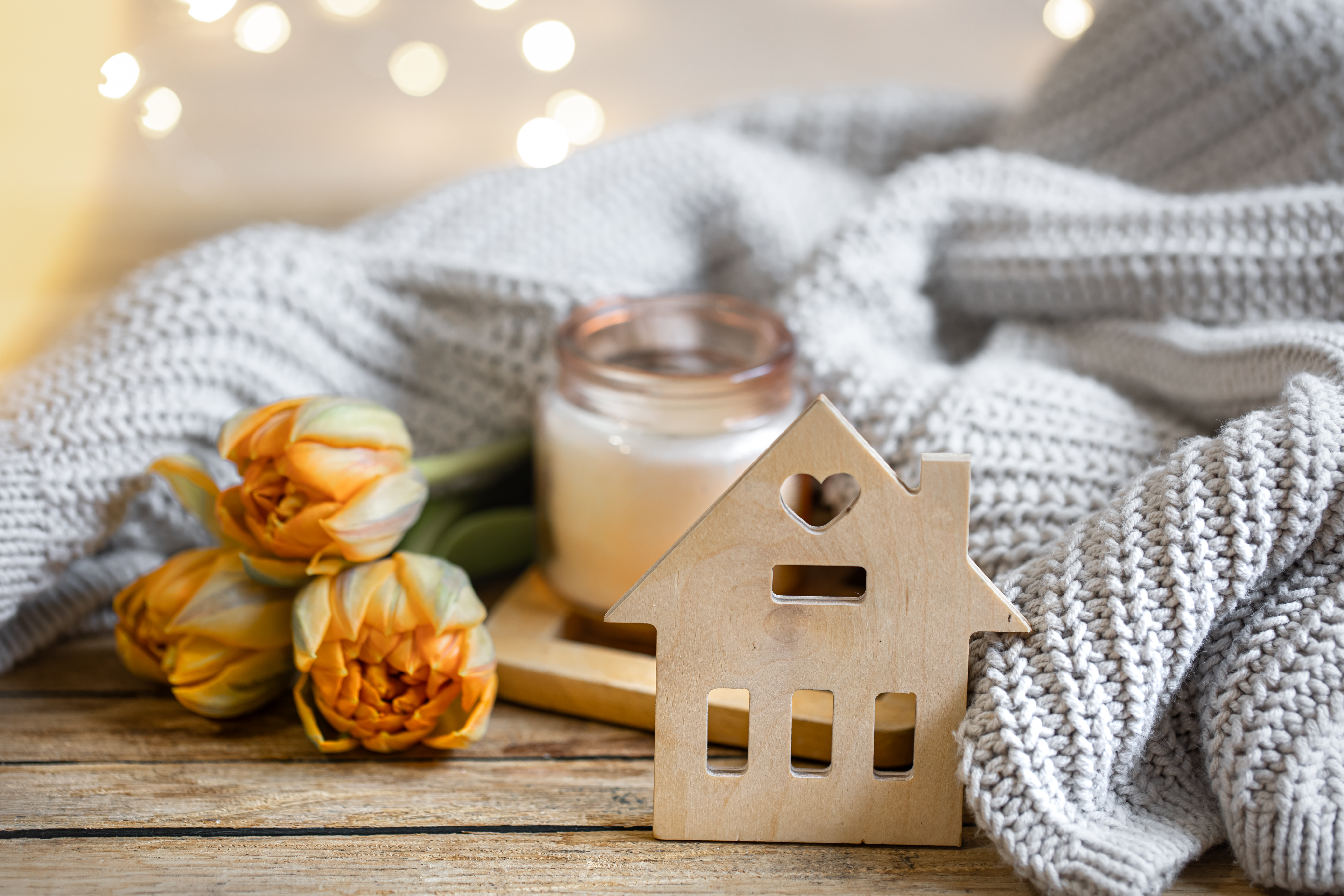 Safe and cozy home scene